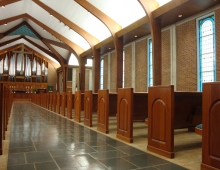 New Pews and Flooring